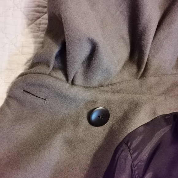 ZARA ladies A-line wrap coat - Picture 6 of 9